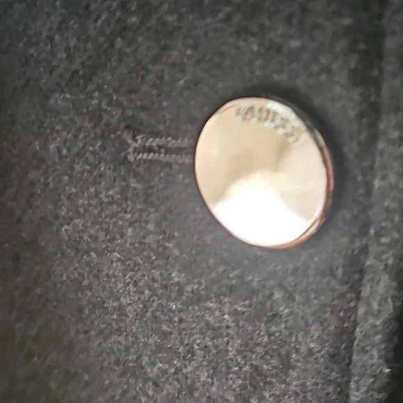 NEW GUESS WOOL PEACOAT DRESS COAT - Picture 3 of 16